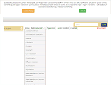 Tablet Screenshot of elettromarelli.com
